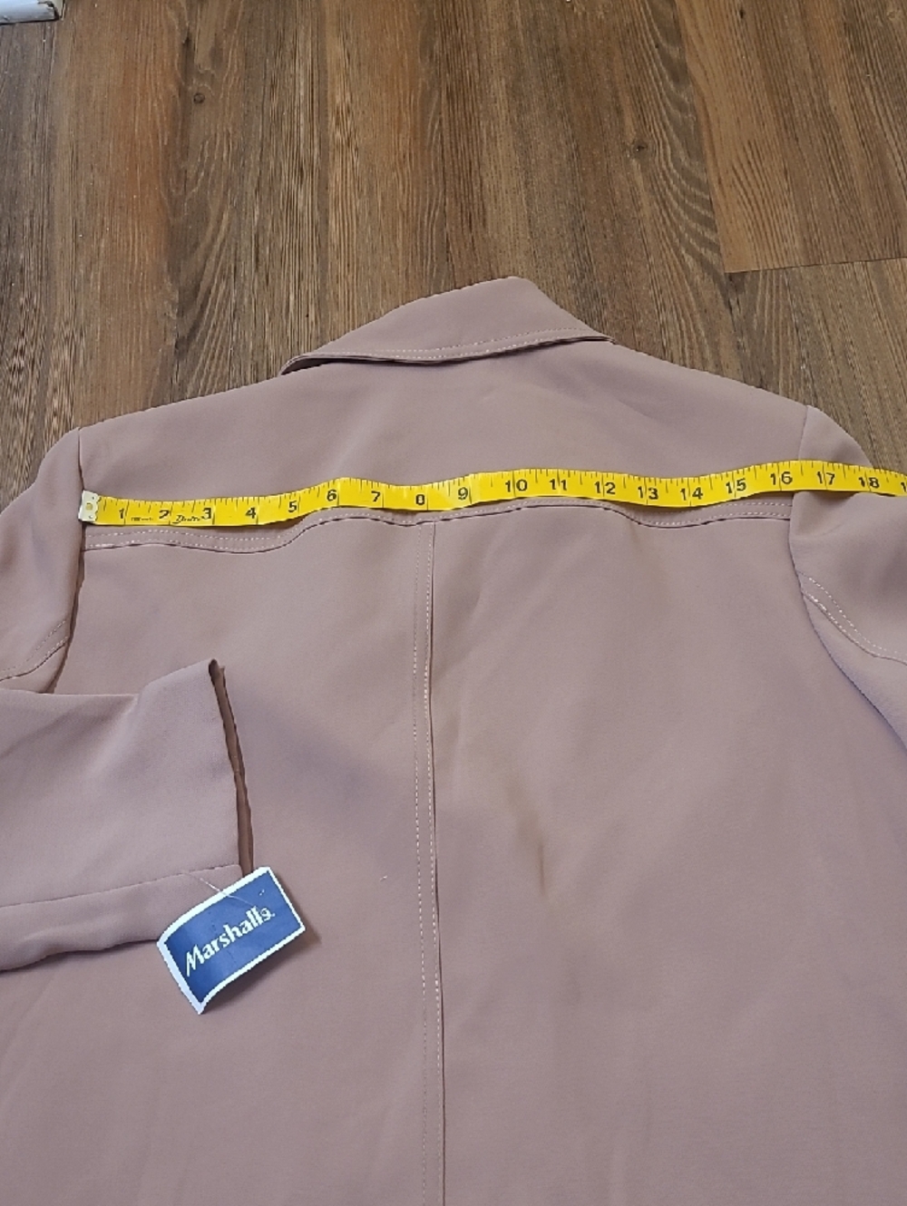 Marshalls Blush Pink Tailored Blazer Jacket - Picture 12 of 13